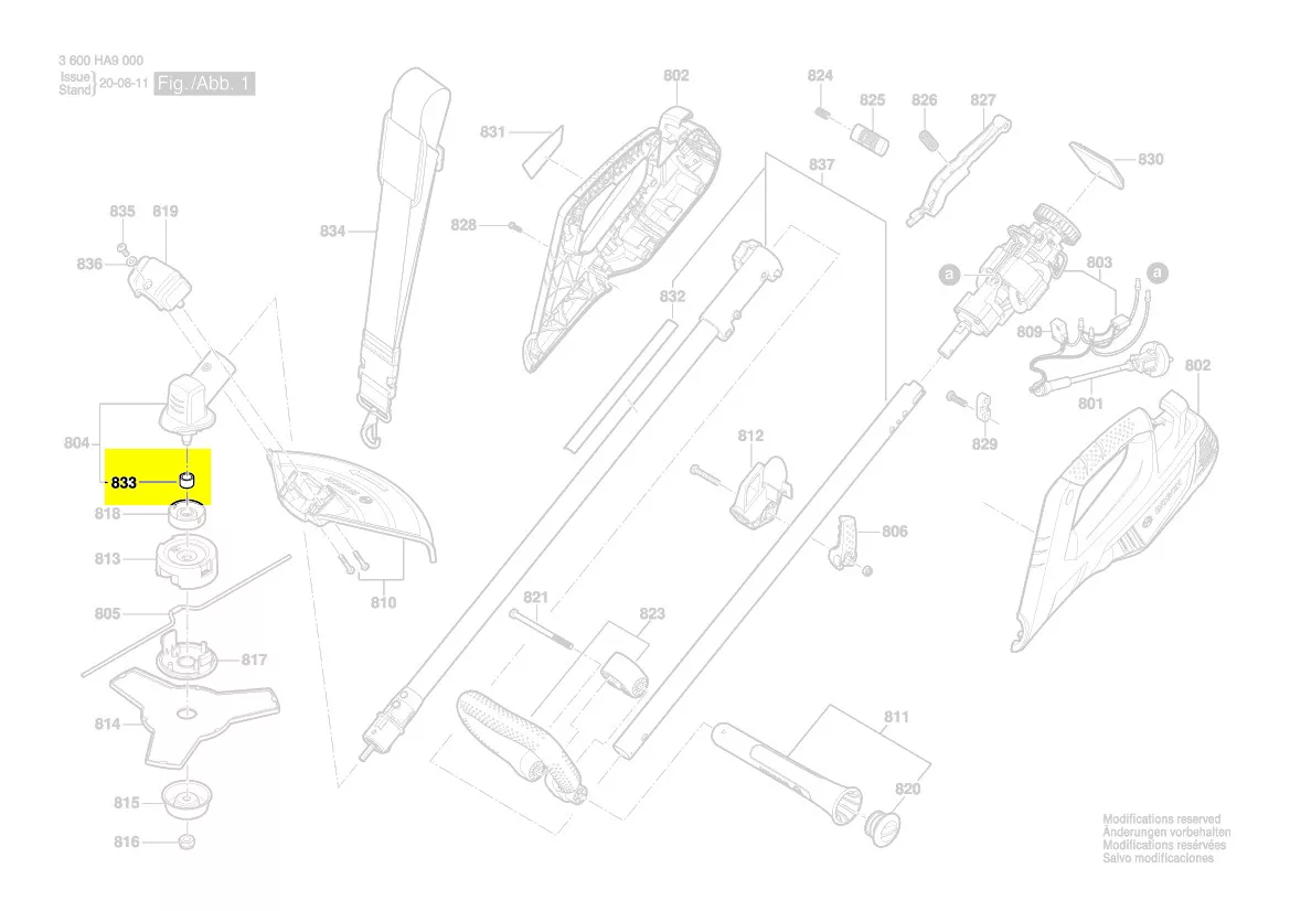 bague métallique réf. F 016 F04 790 Bosch